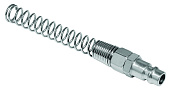 Переходник Ellitech 0704.019600 рапид (штуцер) - пружина 8х10мм, блистер 188961