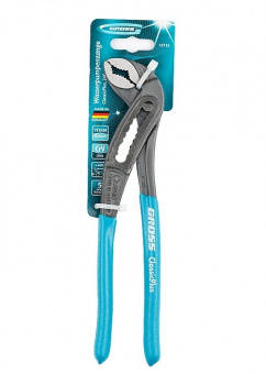 Клещи переставные GROSS Quatro-Gripp 260 мм, быстрозажиной механизм 15712