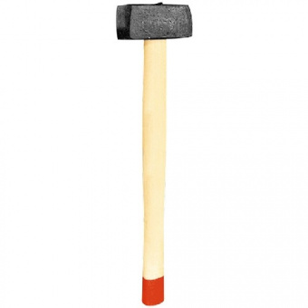 Кувалда 4 кг литая головка, дерев. рукоятка РОССИЯ 10960