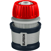 Соединитель Elitech HF 012 для шланга 19 мм (3/4") 206037