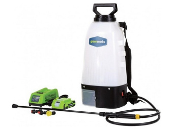 Опрыскиватель ранцевый аккум.сад. Greenworks GSP1250k4  5103507UB
