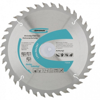 Диск пильный Gross 190*30*36Т
