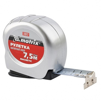 Рулетка Matrix Magnetic 7,5м*25мм магнитный зацеп 31012