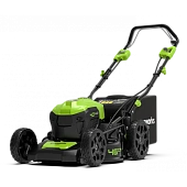 Газонокосилка аккумуляторная Greenworks GD40LM46SP(40V,46см,самоход,,бесщет,1хАКБ 8Ач иЗУ)2506807UH