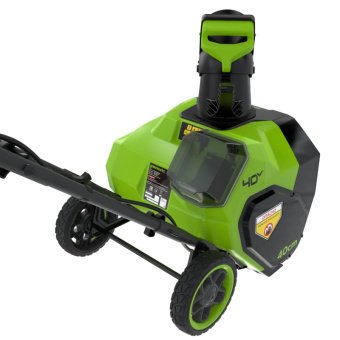 Снегоуборщик аккум. Greenworks G40ST40 (40V, 40 см, без АКБ и ЗУ) 2603607