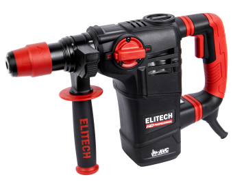 Перфоратор Elitech HD RH 1130E (SDS-plus;AVC;1100Вт;30мм;2реж;3.5Дж;2250/3320/3970уд/мин;4.9кг;чем)