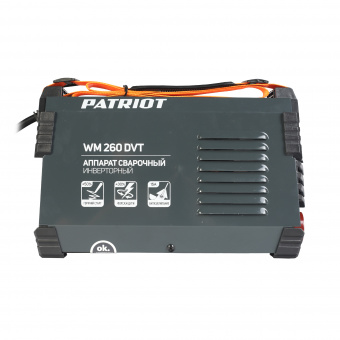 Сварочный аппарат инверторный PATRIOT WM 260 DVT MMA 605302026